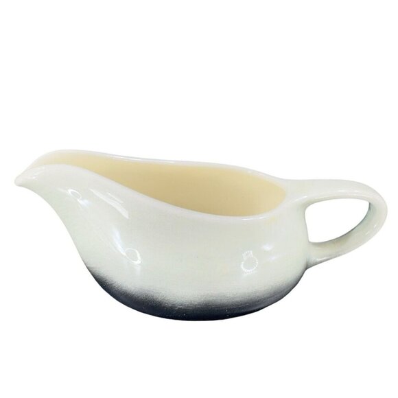 Crown Potteries Co Evansville Indian Pottery Gravy Boat Bowl USA Hand Made VTG - Picture 1 of 10